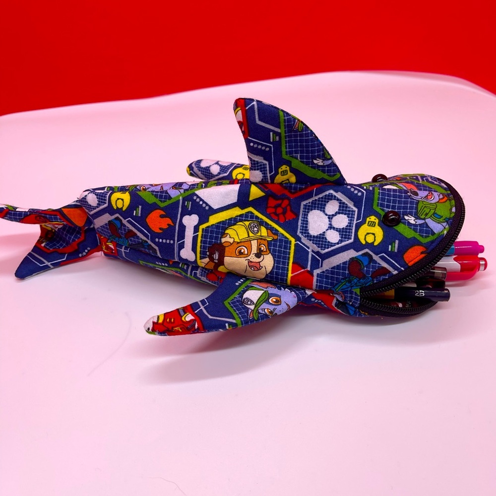 Shark pencil case